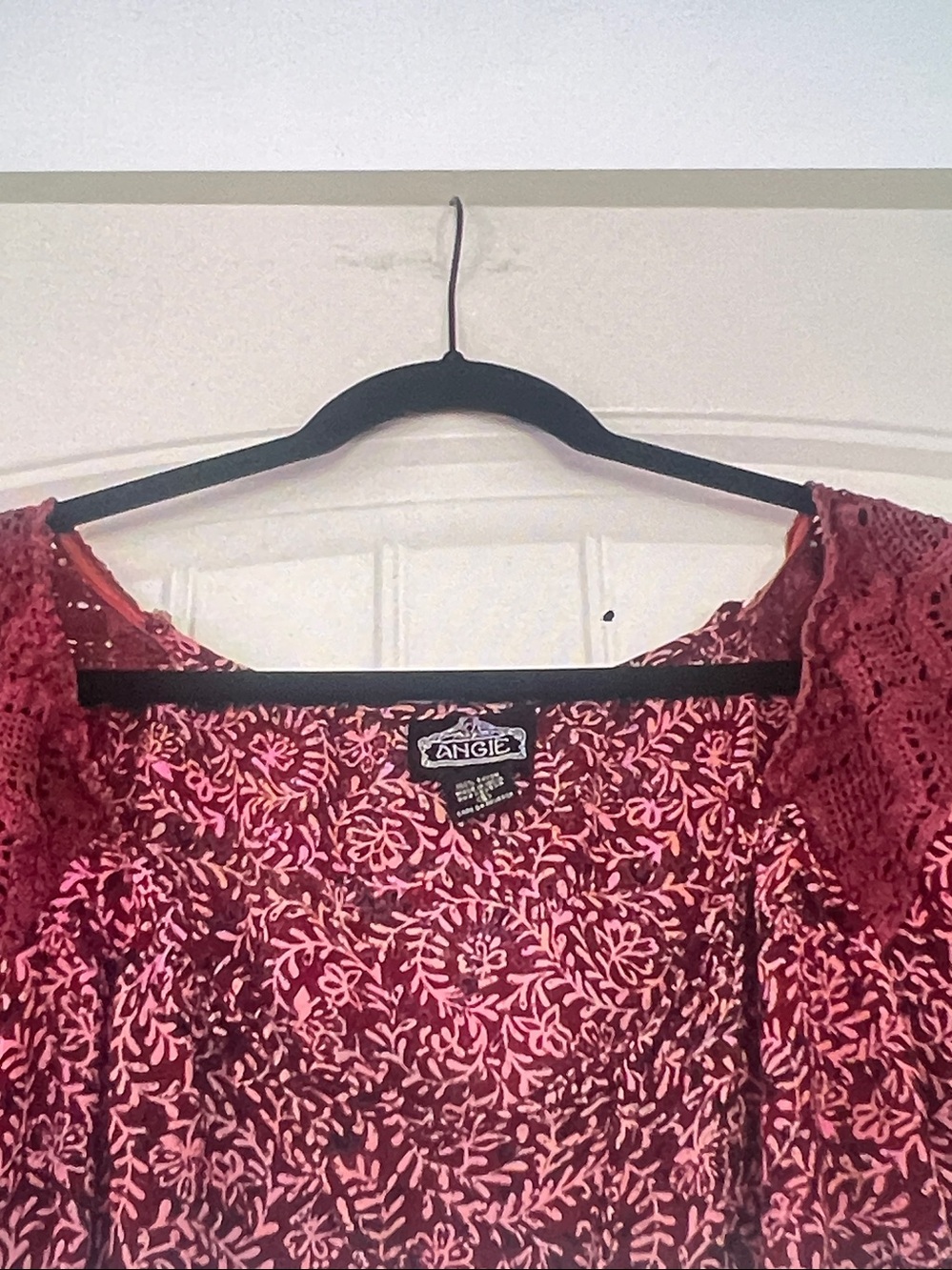 Angie boho Embroidered Top - Picture 2 of 4